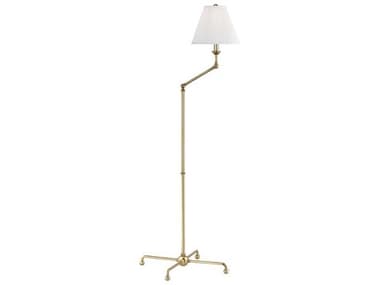 Hudson Valley Classic 59" Tall Aged Brass Floor Lamp HVMDSL108AGB