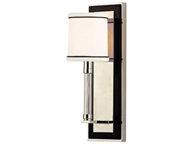 Hudson Valley Collins 15" Tall 1-Light Polished Nickel Wall Sconce HV2910PN