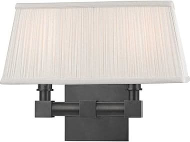 Hudson Valley Dixon 2-Light Old Bronze Off White Vanity Light HV4042OB