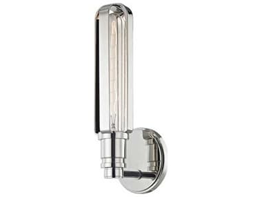 Hudson Valley Red Hook 13" Tall 1-Light Polished Nickel Wall Sconce HV1091PN