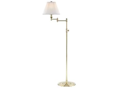Hudson Valley Signature 57" Tall Aged Brass Floor Lamp HVMDSL601AGB