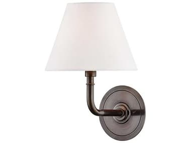 Hudson Valley Signature 11" Tall 1-Light Distressed Bronze Wall Sconce HVMDS600DB
