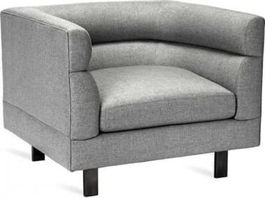 Interlude Home 36" Bronze Fabric Accent Chair IL1980052
