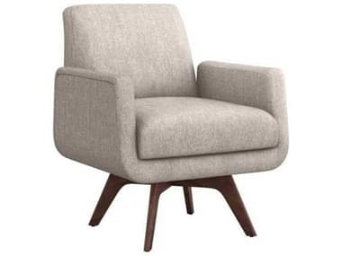 Interlude Home Brown Fabric Accent Chair IL1980122