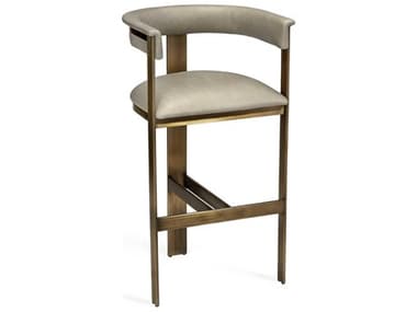Interlude Home Darcy Leather Bar Stool IL148103
