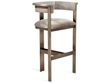 Interlude Home Darcy Leather Bar Stool IL149129
