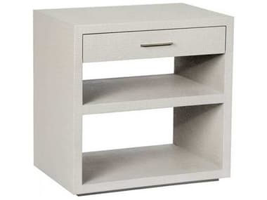 Interlude Home 26" Wide 1-Drawer White Chest Nightstand IL188101