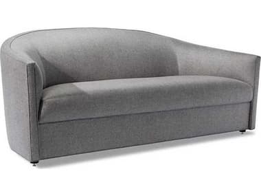 Interlude Home 99" Pure Grey Fabric Upholstered Sofa IL1990096