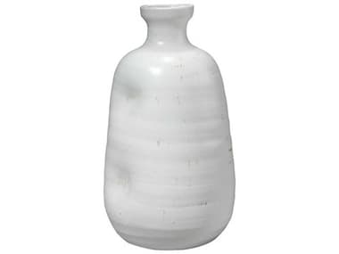 Jamie Young Dimple Matte White Vase JYC7DIMPVAWH