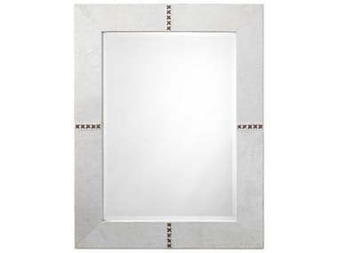 Jamie Young Cross Stitch Rectangular Wall Mirror JYC6CROSRECTWH