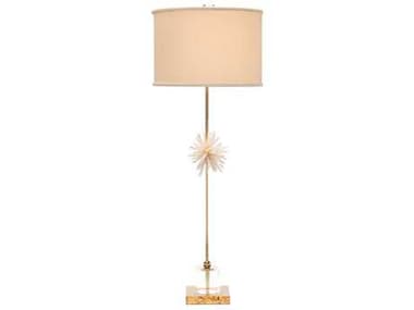 John Richard Crystal & Brass Buffet Lamp JRJRL9248
