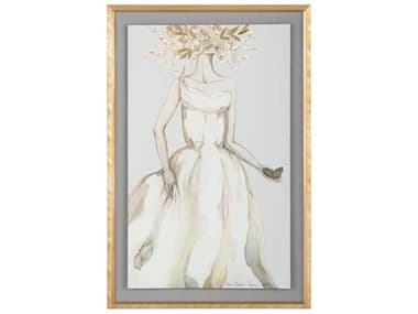 John Richard Zana Brown's Golden Femme-I Canvas Wall Art JRGBG1679A