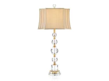 John Richard Brass Buffet Lamp Lamps Crystal JRJRL8869