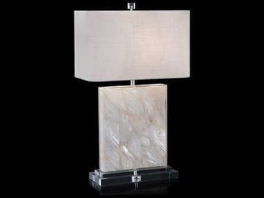 John Richard Lamps Crystal-clear Acrylic One-light Crystal Buffet Lamp JRJRL9332