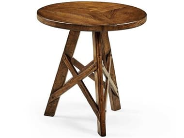 Jonathan Charles JC Edited - Casually Country Walnut Country Farmhouse End Table JC491075CFW