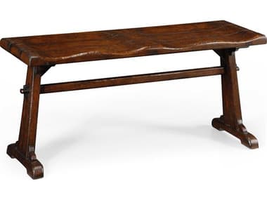 Jonathan Charles Tudor Oak Dark Brown Accent Bench JC494441TDO