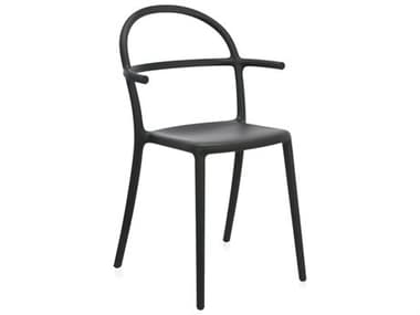 Kartell Generic Black Arm Dining Chair KAR581609