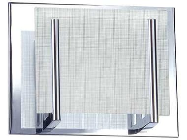 Kendal Aurora 6" Tall Chrome Glass Wall Sconce KENVF24001LCH