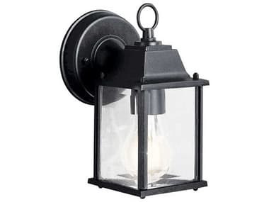 Kichler Barrie 1 - Light Glass LED Outdoor Wall Light KIC9794BKL18