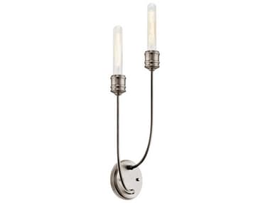 Kichler Hatton 18" Tall 2-Light Classic Pewter Wall Sconce KIC52259CLP