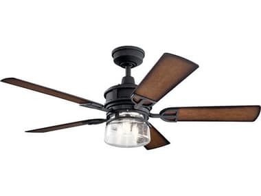 Kichler Lyndon 52'' LED Outdoor Ceiling Fan KIC310239DBK