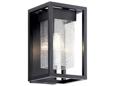 Kichler Mercer 1 - Light 12'' High Glass Outdoor Wall Light KIC59060BSL