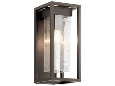 Kichler Mercer 1 - Light 16'' High Glass Outdoor Wall Light KIC59061OZ