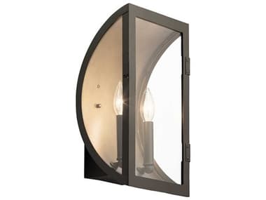 Kichler Narelle 2 - Light 9'' Glass Outdoor Wall Light KIC49287OZ