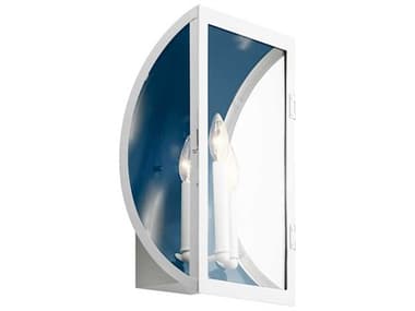 Kichler Narelle 3 - Light 11'' Glass Outdoor Wall Light KIC49288WH
