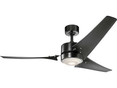 Kichler Rana 60'' LED Outdoor Ceiling Fan KIC310155SBK