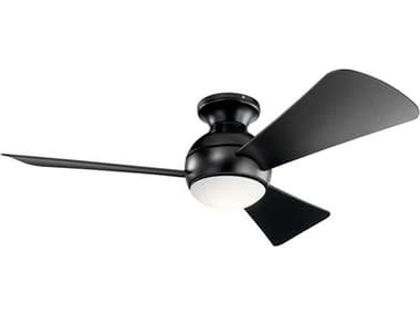 Kichler Sola 44'' LED Outdoor Ceiling Fan KIC330151SBK