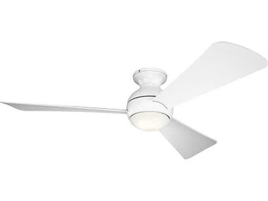 Kichler Sola 54'' LED Outdoor Ceiling Fan KIC330152MWH