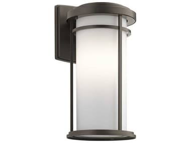 Kichler Toman 1 - Light 20'' High Glass LED Outdoor Wall Light KIC49688OZL18