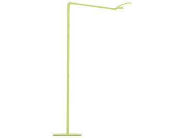 Koncept Splitty LED 45" Tall Matte Leaf Green Floor Lamp KONSPYWMLGUSBFLR
