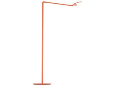 Koncept Splitty LED 45" Tall Matte Orange Floor Lamp KONSPYWMORUSBFLR