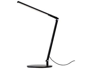 Koncept Z-bar 14'' High LED Metallic Black Desk Lamp KONAR1100MBK