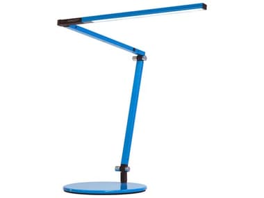 Koncept Z-bar 26'' High LED Blue Desk Lamp KONAR3100BLU