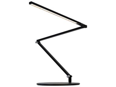 Koncept Z-bar Metallic Black 30'' High LED Desk Lamp KONAR3200MBK