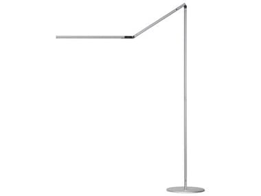 Koncept Z-bar Silver LED Floor Lamp KONAR5000SILFLR