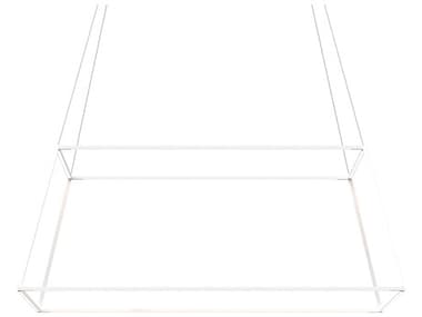 Koncept Z-bar 50" Matte White LED Geometric Linear Pendant KONZBP48RSSWMWTCNP