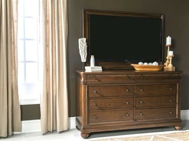 Legacy Classic Furniture Coventry Eight-Drawer Double Dresser with TV Frame Set LC94221200SET