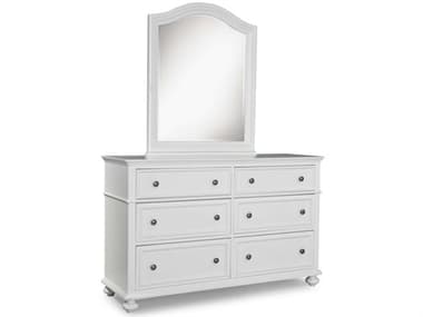 Legacy Classic Furniture Madison Six-Drawer Double Dresser with Wall Mirror Set LCN28301100SET