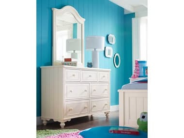 Legacy Classic Furniture Summerset Seven-Drawer Double Dresser with Wall Mirror Set LCN64811100SET