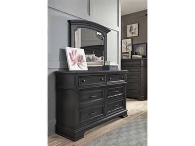 Legacy Classic Furniture Townsend Six-Drawer Double Dresser with Wall Mirror Set LCN83401200SET
