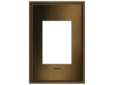 Legrand Cast Metals Coffee One-Gang and Wall Plate LGRAWC1G3COF4
