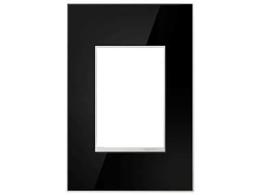 Legrand Real Materials Mirror Black One-Gang and Wall Plate LGRAWM1G3MB4