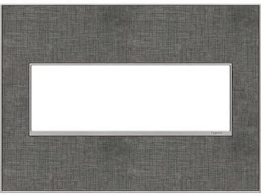 Legrand Real Materials Slate Linen Three-Gang Wall Plate LGRAWM3GSL4