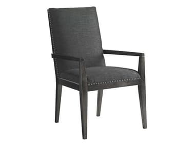 Lexington Carrera Carbon Gray Arm Dining Chair LX91188101