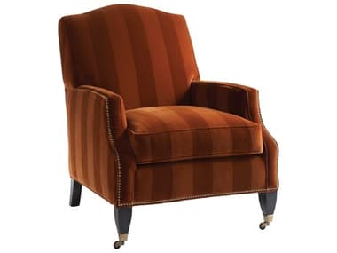 Lillian August Upholstery Rolling 31" Fabric Accent Chair LNALA3101C