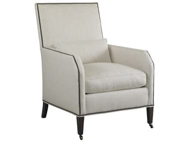 Lillian August Upholstery Rolling 28" Fabric Accent Chair LNALA4128C
